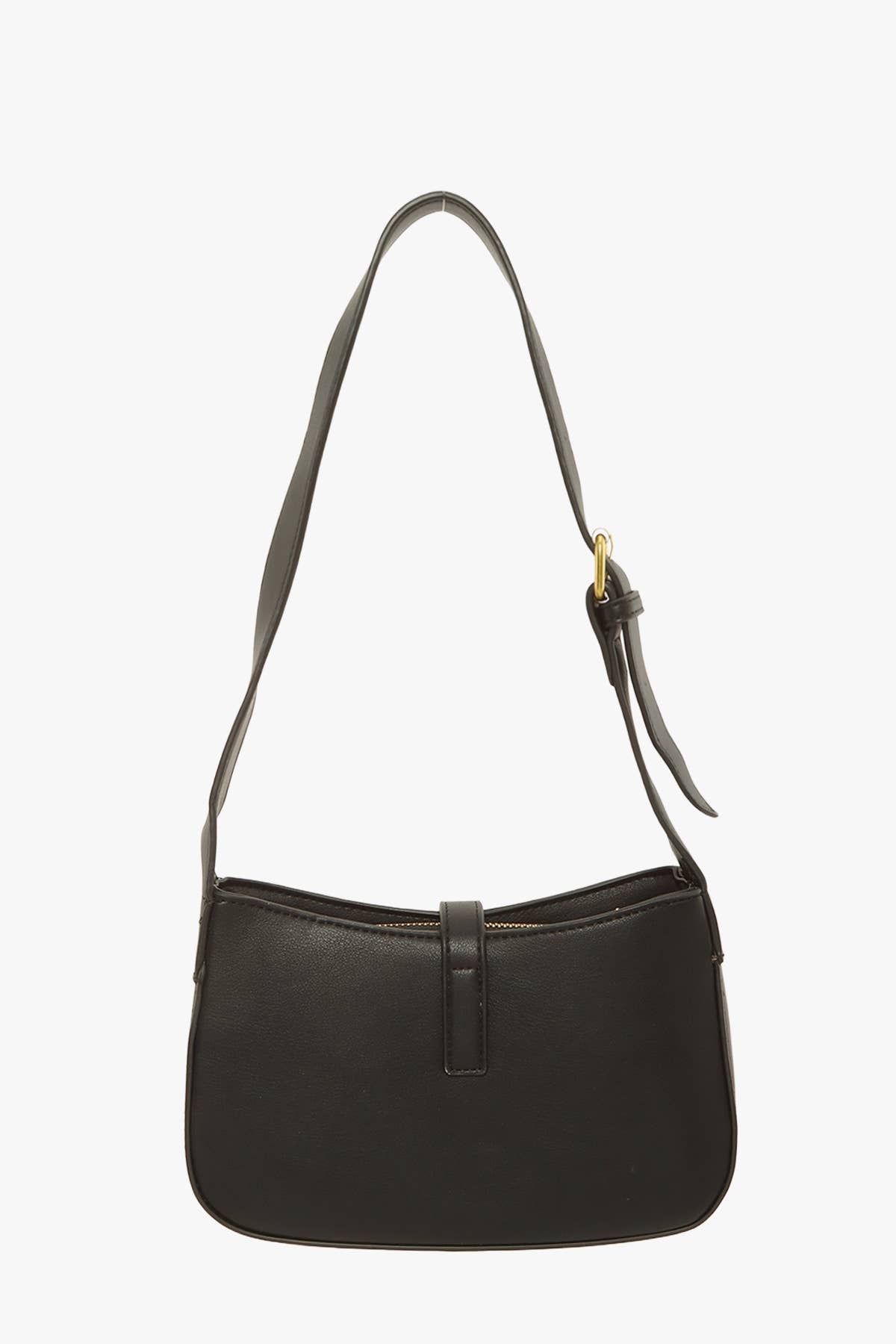 SLEEK MONOGRAM CRESCENT BAG 6898