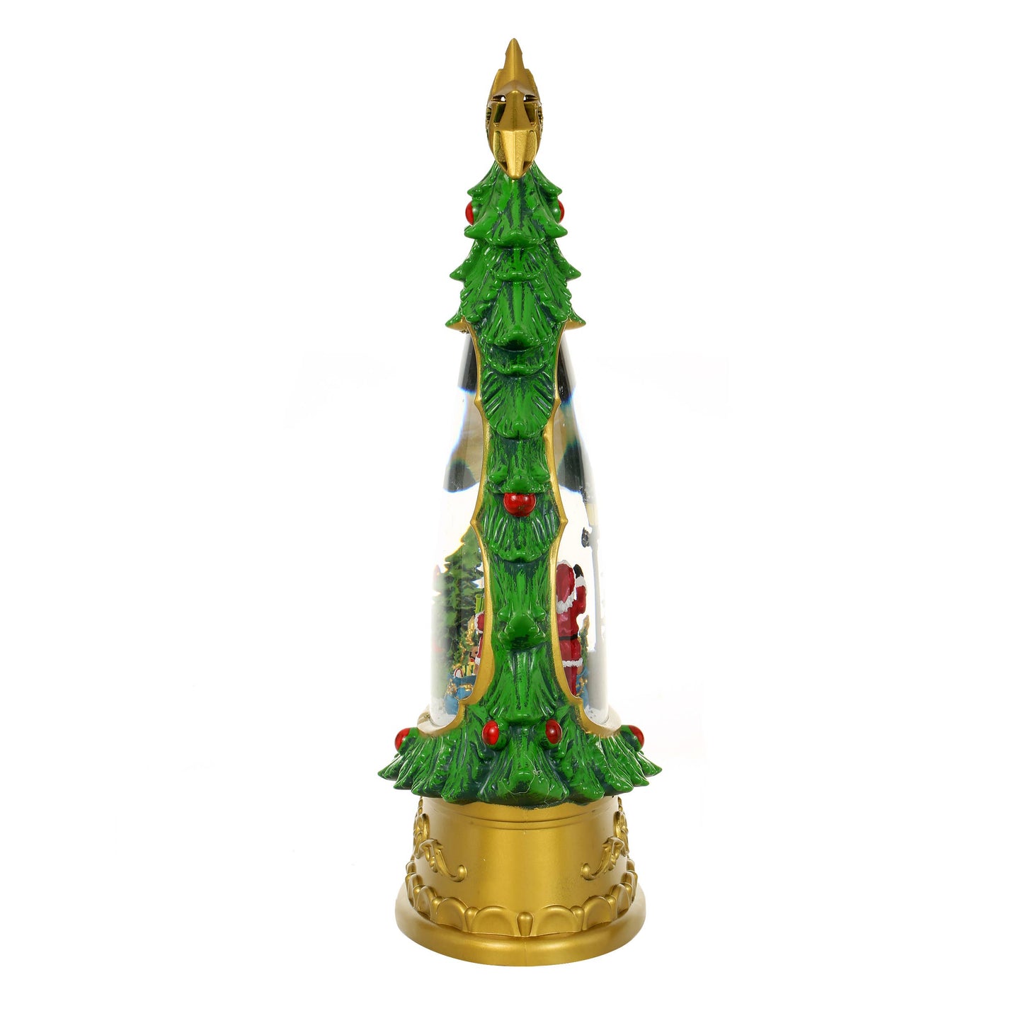 Christmas Musical Lighted Water Glitter Snow Globe Lamp