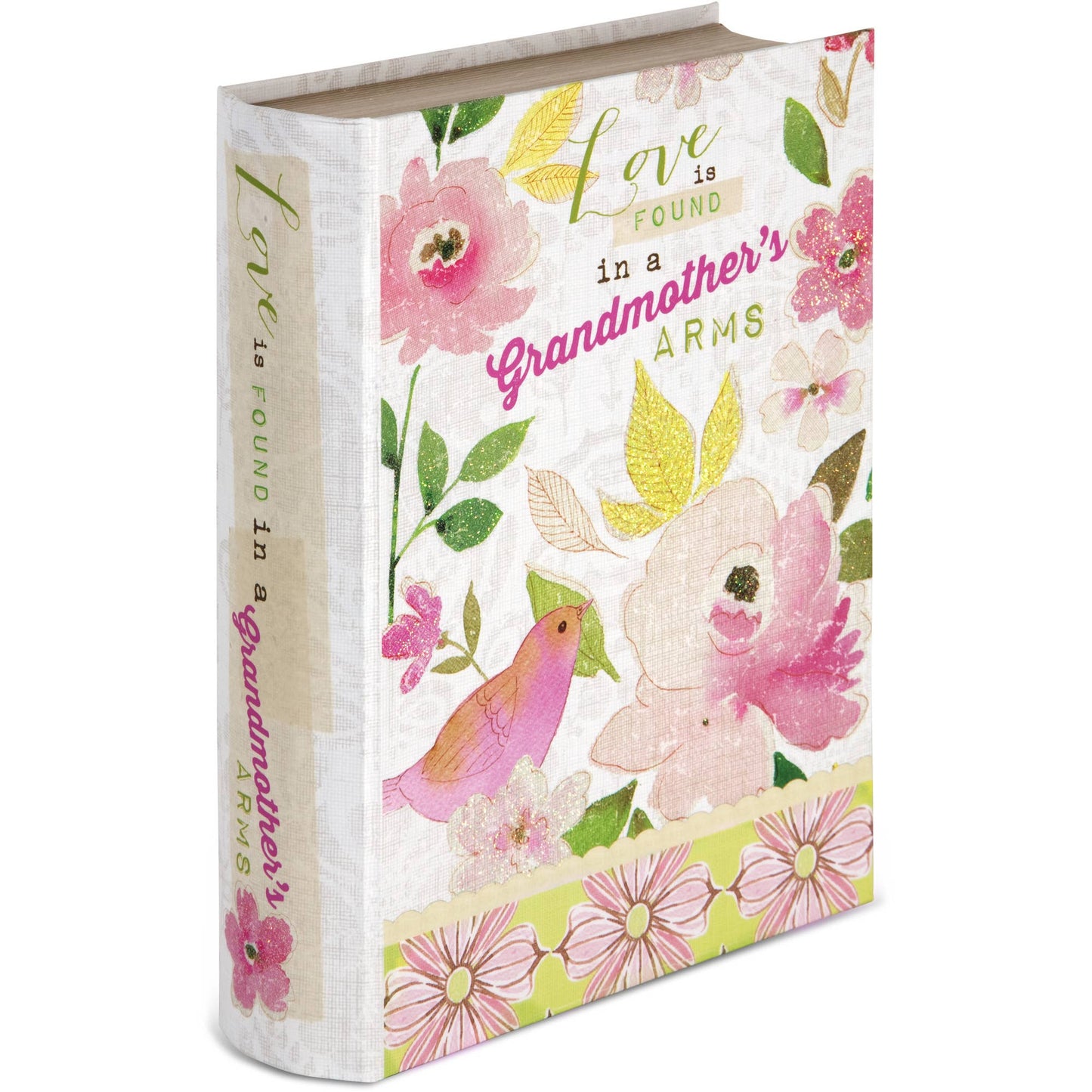 Grandmother - 6.5" x 2" x 8.5" Musical Book Box