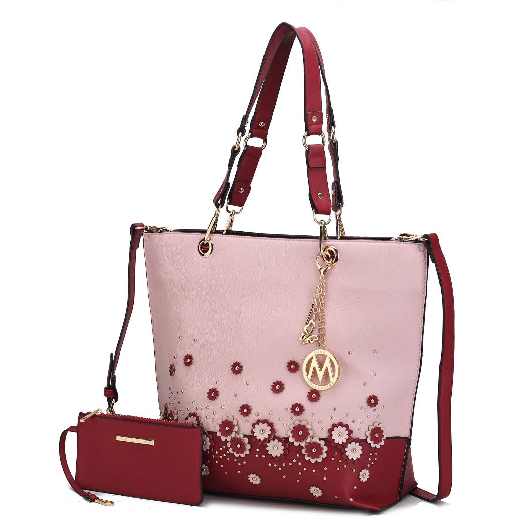 MKF Collection Petra Tote Bag with Wristlet by Mia K