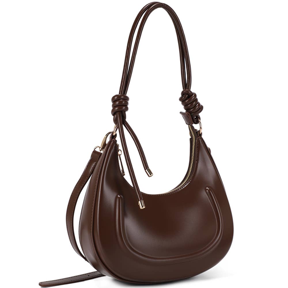 Curve Smooth Design Shoulder Bag W Strap HL-10115