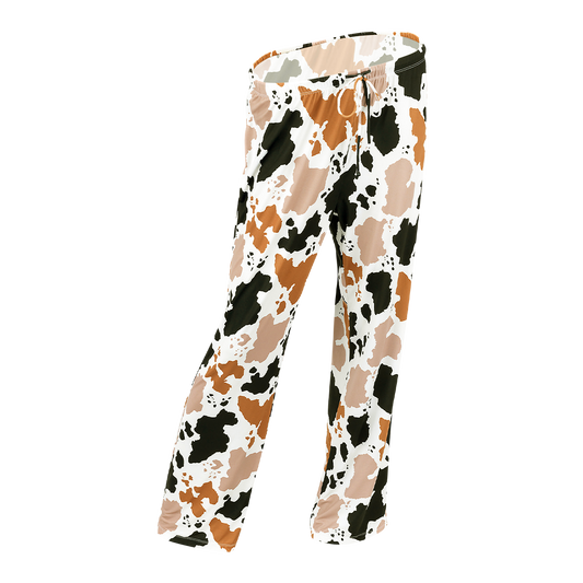 Herd That Cow Print PJ Pants