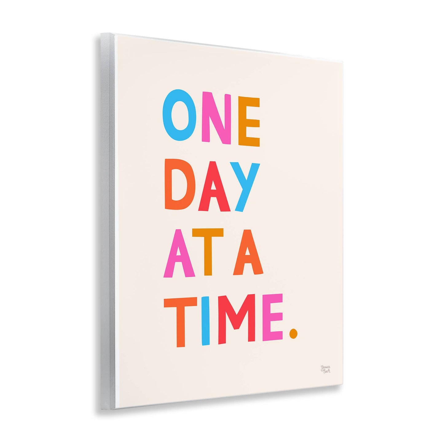 One Day At A Time Wall Plaque Art
