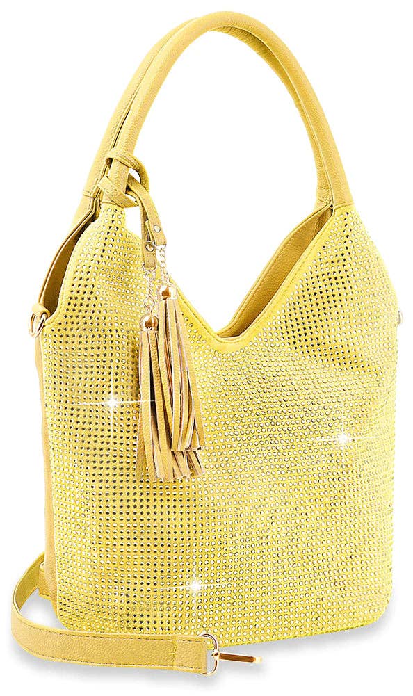 Stunning Sparkling Tall Shoulder Bag