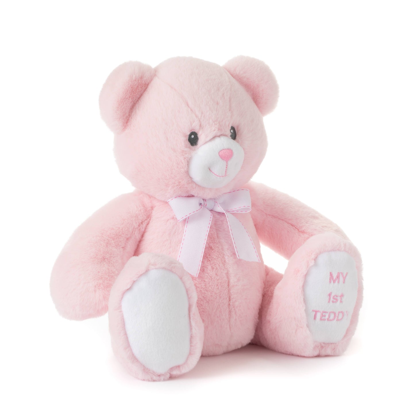 Everyday My First Teddy Bear Pink Medium 12" (28cm)