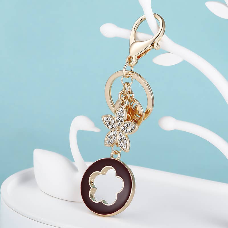 Clover Keychain Bag Car Charm