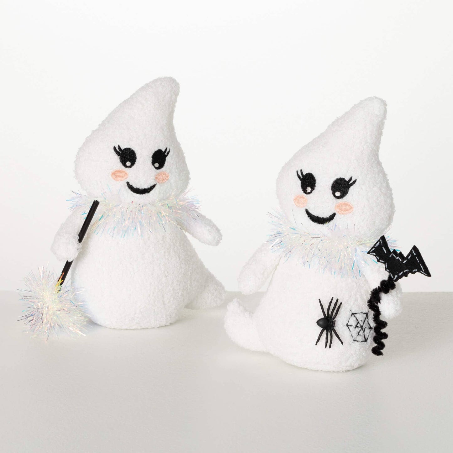 Plush Halloween Ghost Set Of 2