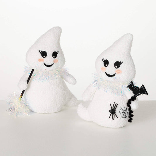Plush Halloween Ghost Set Of 2