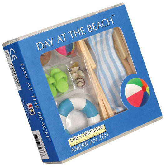 Day At The Beach Desktop Toy, Stress Relief Zen Garden
