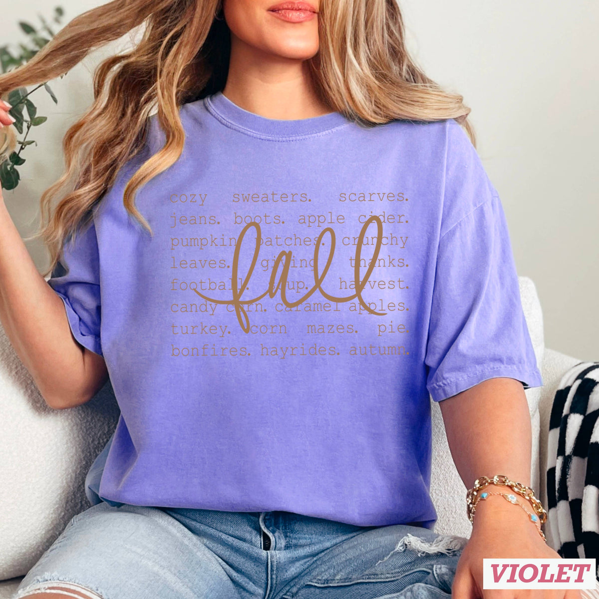 Fall Things  Graphic Shirt