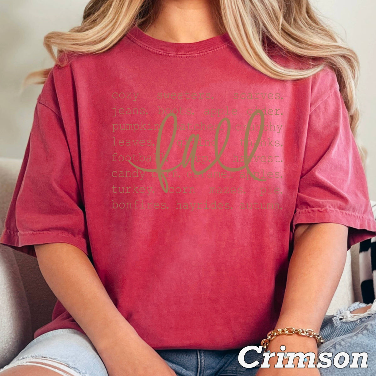 Fall Things  Graphic Shirt