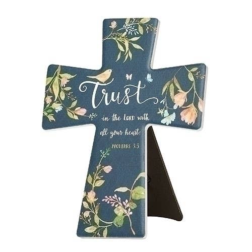 7.75"H TRUST IN THE LORD CROSS
