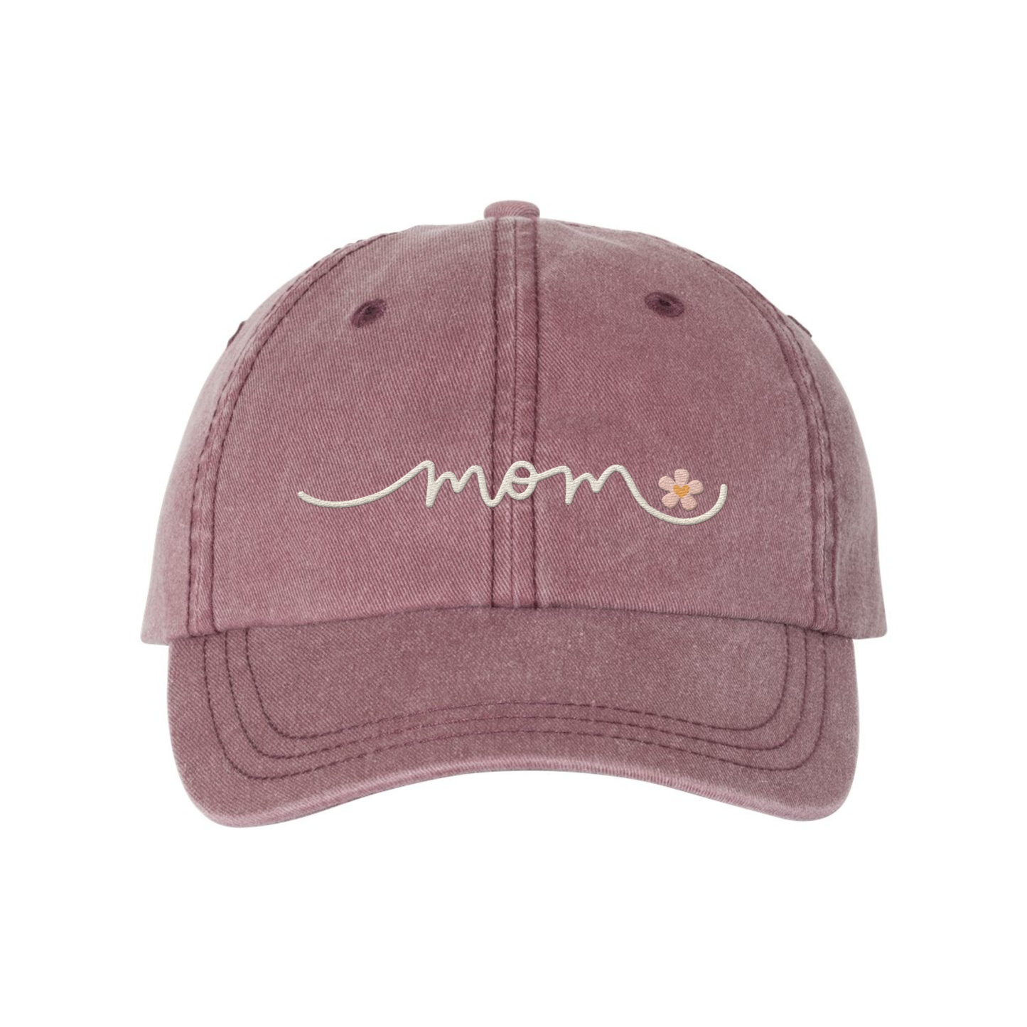 Embroidered Mom Baseball Cap, Mom Hat