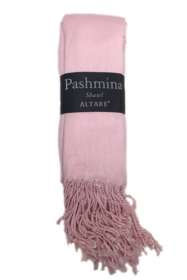 VISCOSE FRINGED PASHMINA SCARF SHAWL, 9129 AL