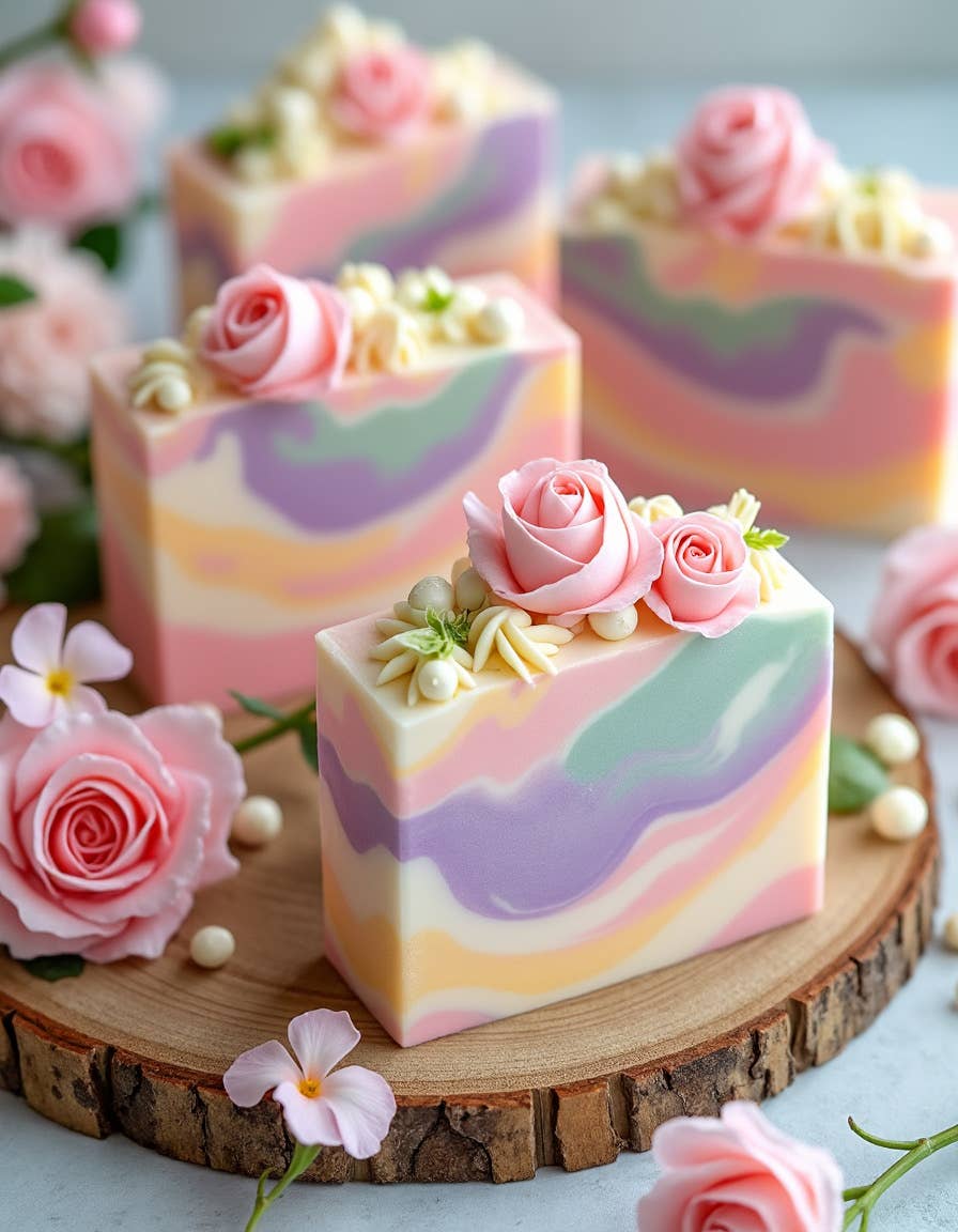 Wild Flowers Spring Soap