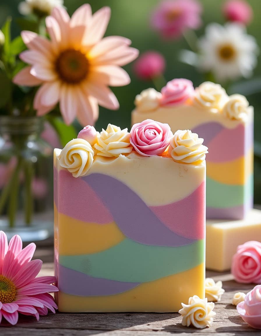 Wild Flowers Spring Soap