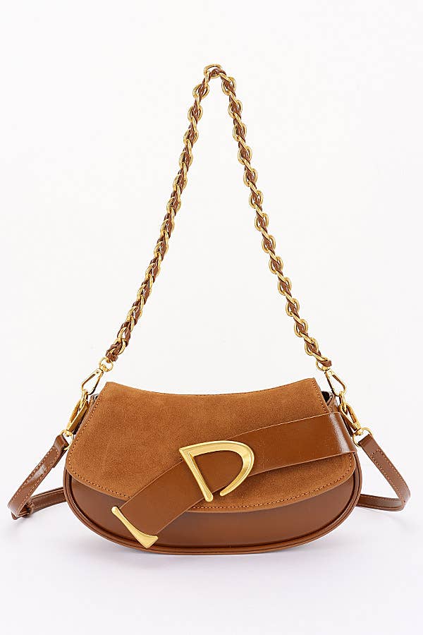 Luxury Crescent Flap Shoulder Bag HPC6924