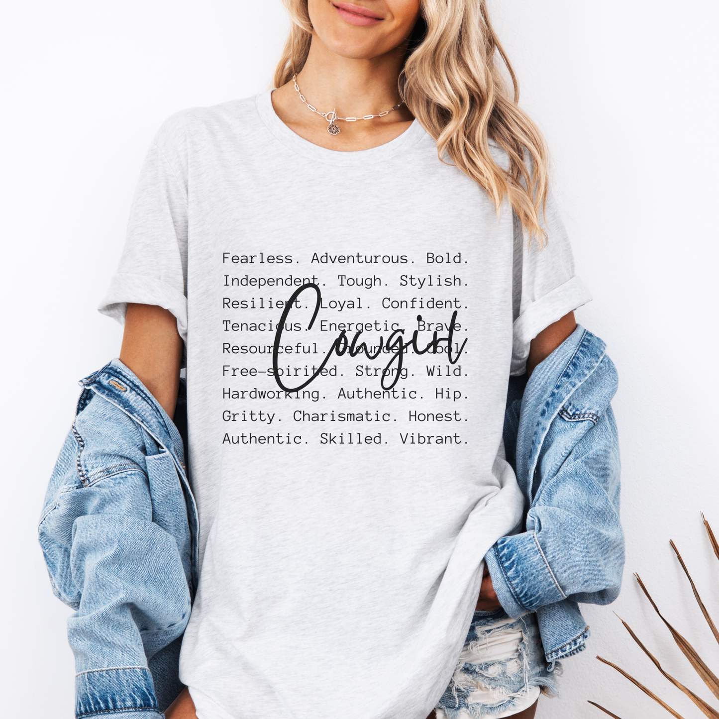 Cowgirl Definition Western Graphic T-Shirt