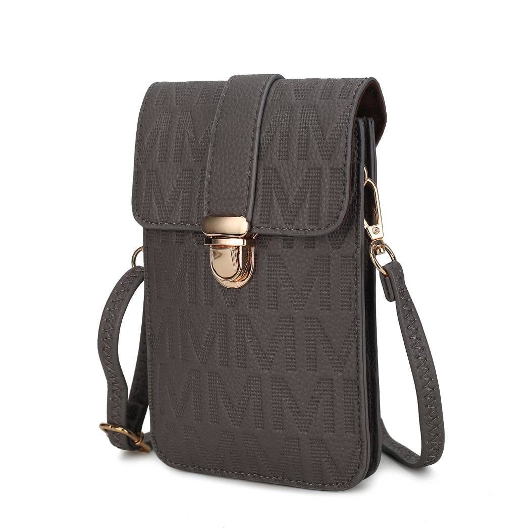 MKF Collection Ulla Signature XL Phone Wallet Crossbody by M