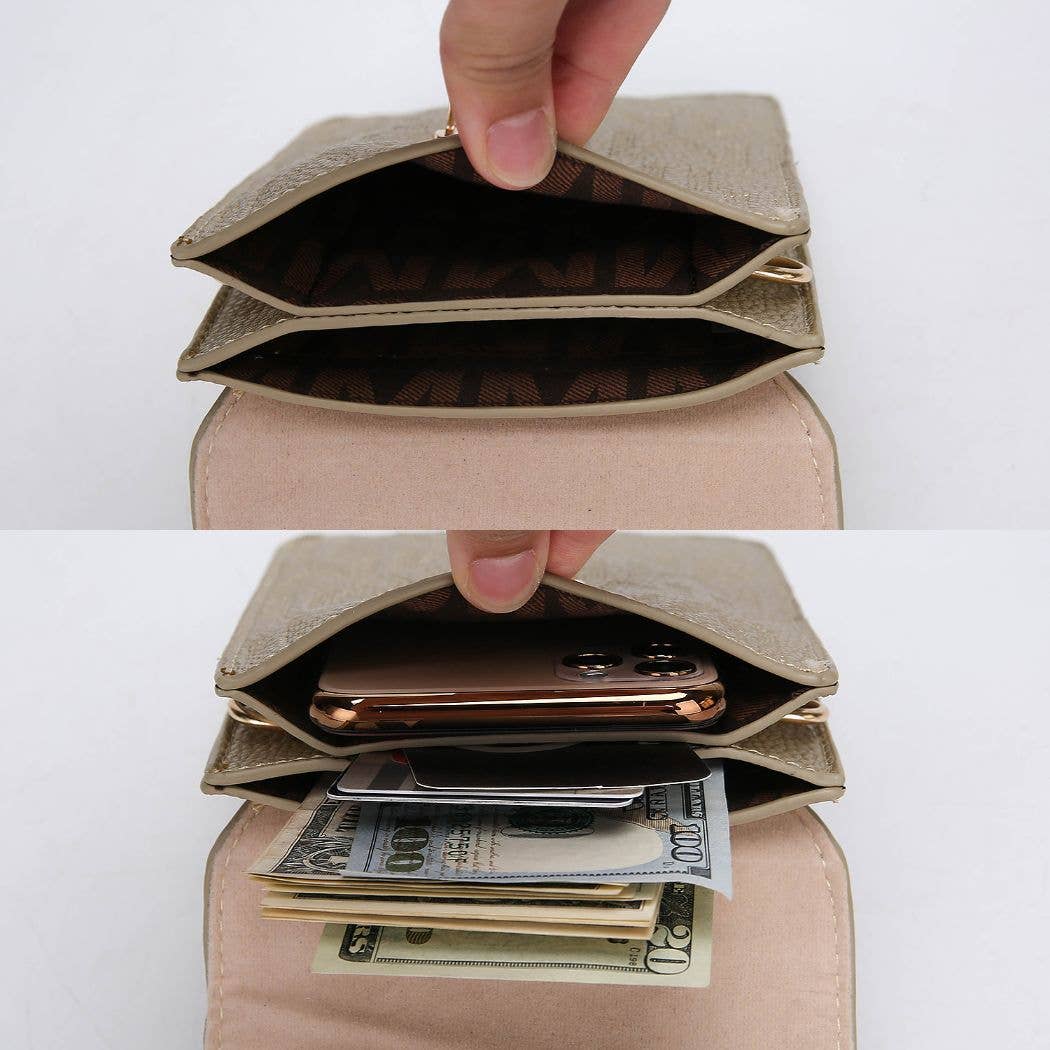 MKF Collection Ulla Signature XL Phone Wallet Crossbody by M