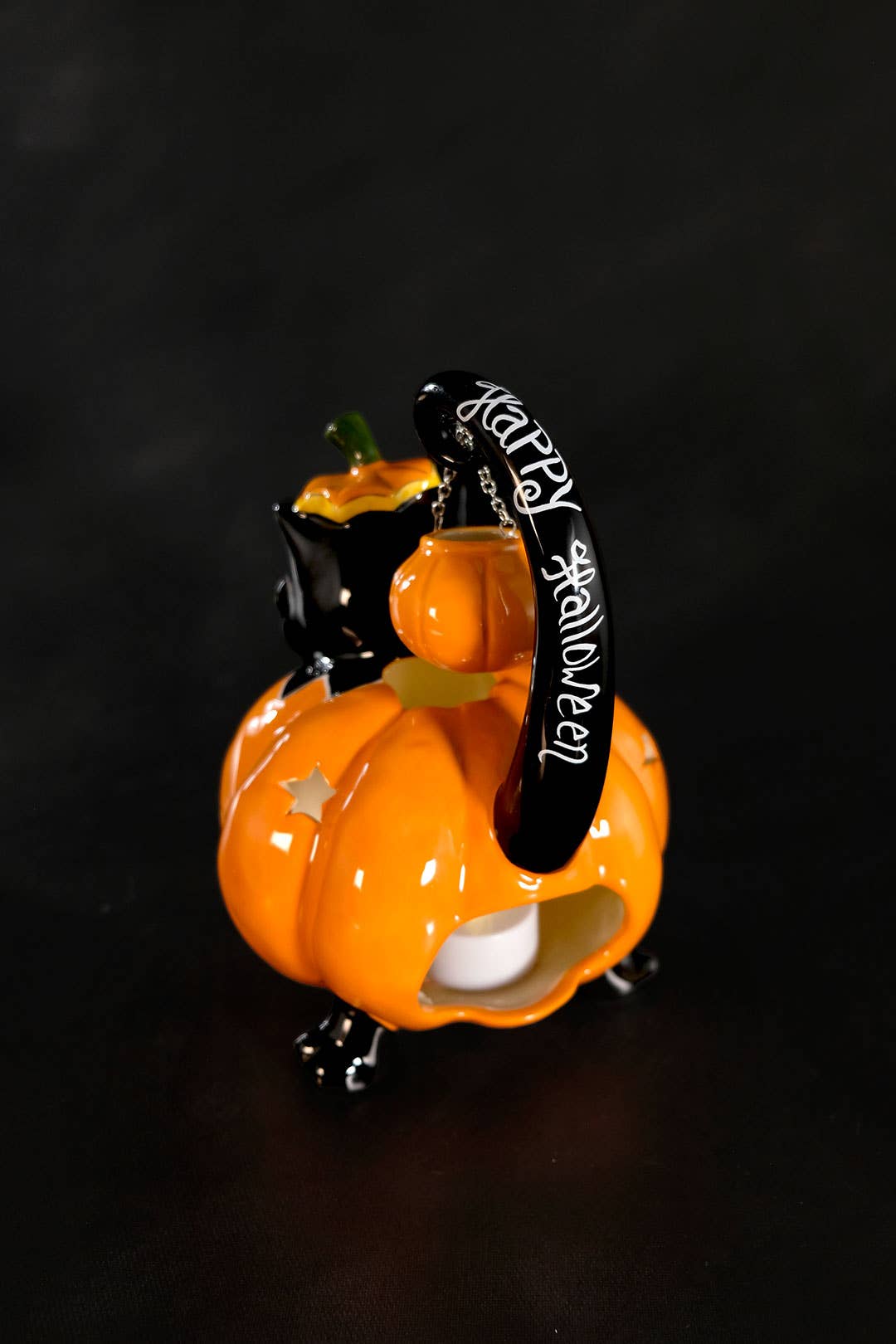 Halloween Cat Figurine