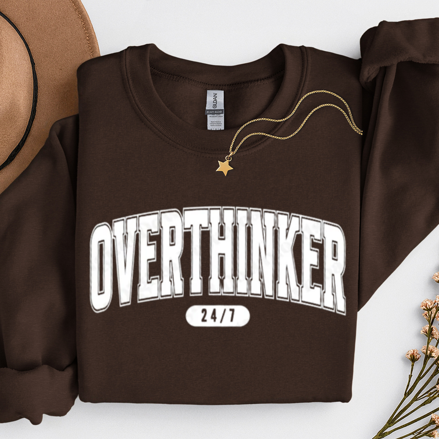 Overthinker 24/7 Graphic Sweater
