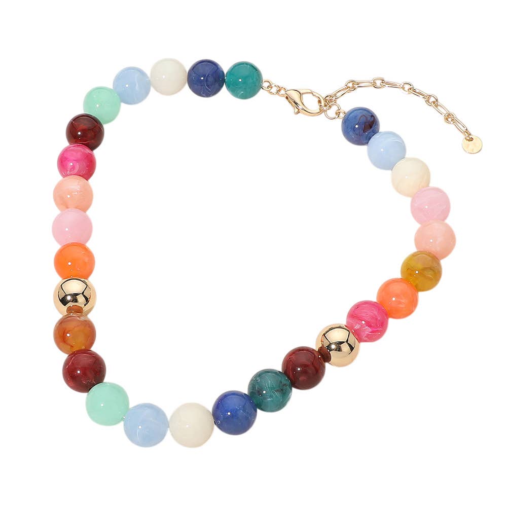 Colorful Beaded Necklace