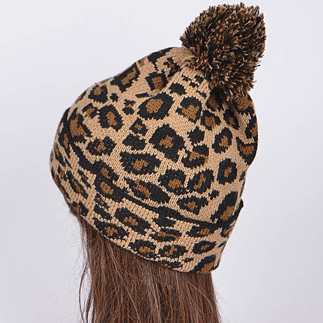 Adjustable Leopard Beanie.
AMH1522