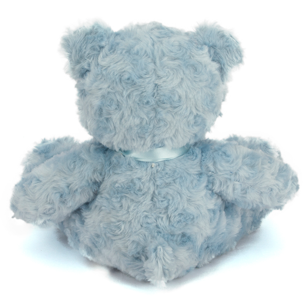 6″ & 11″ Blue Ribbon Teddy Bear | Soft Sitting Plush