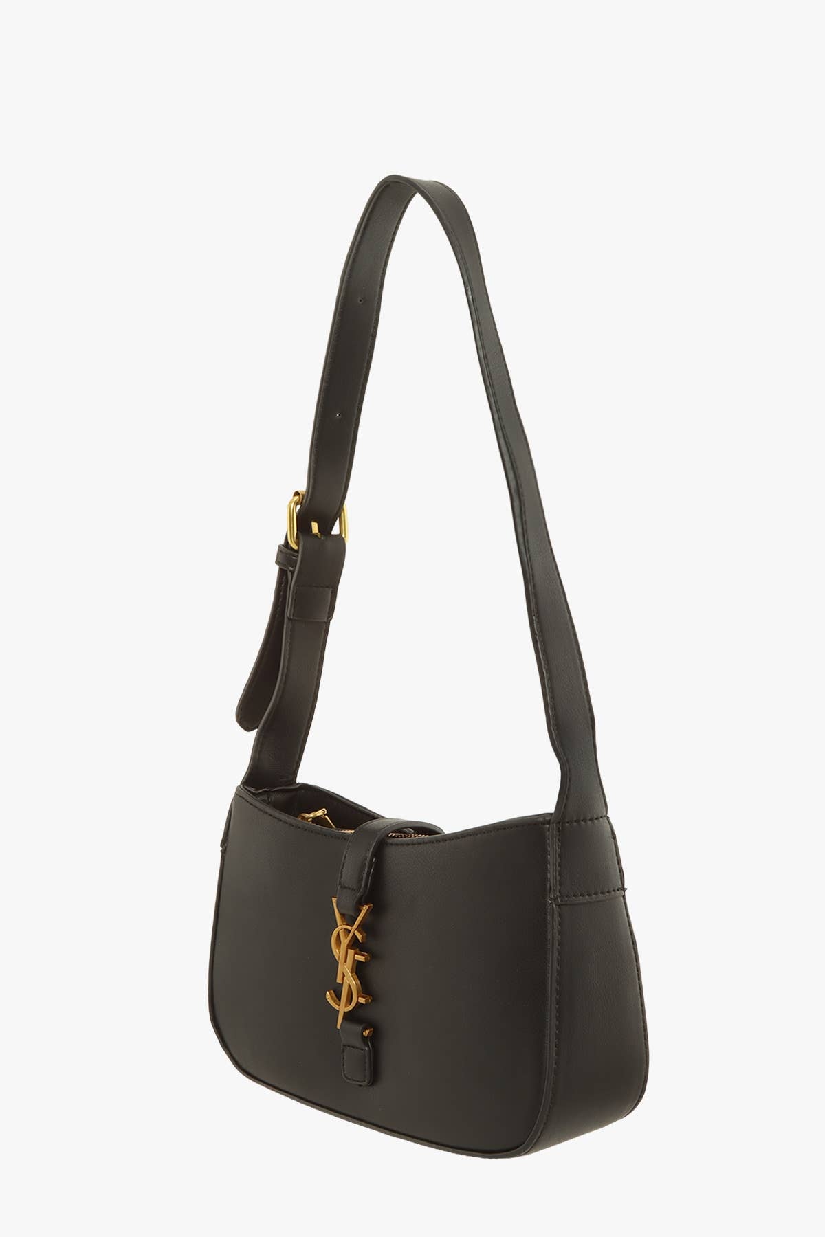 SLEEK MONOGRAM CRESCENT BAG 6898