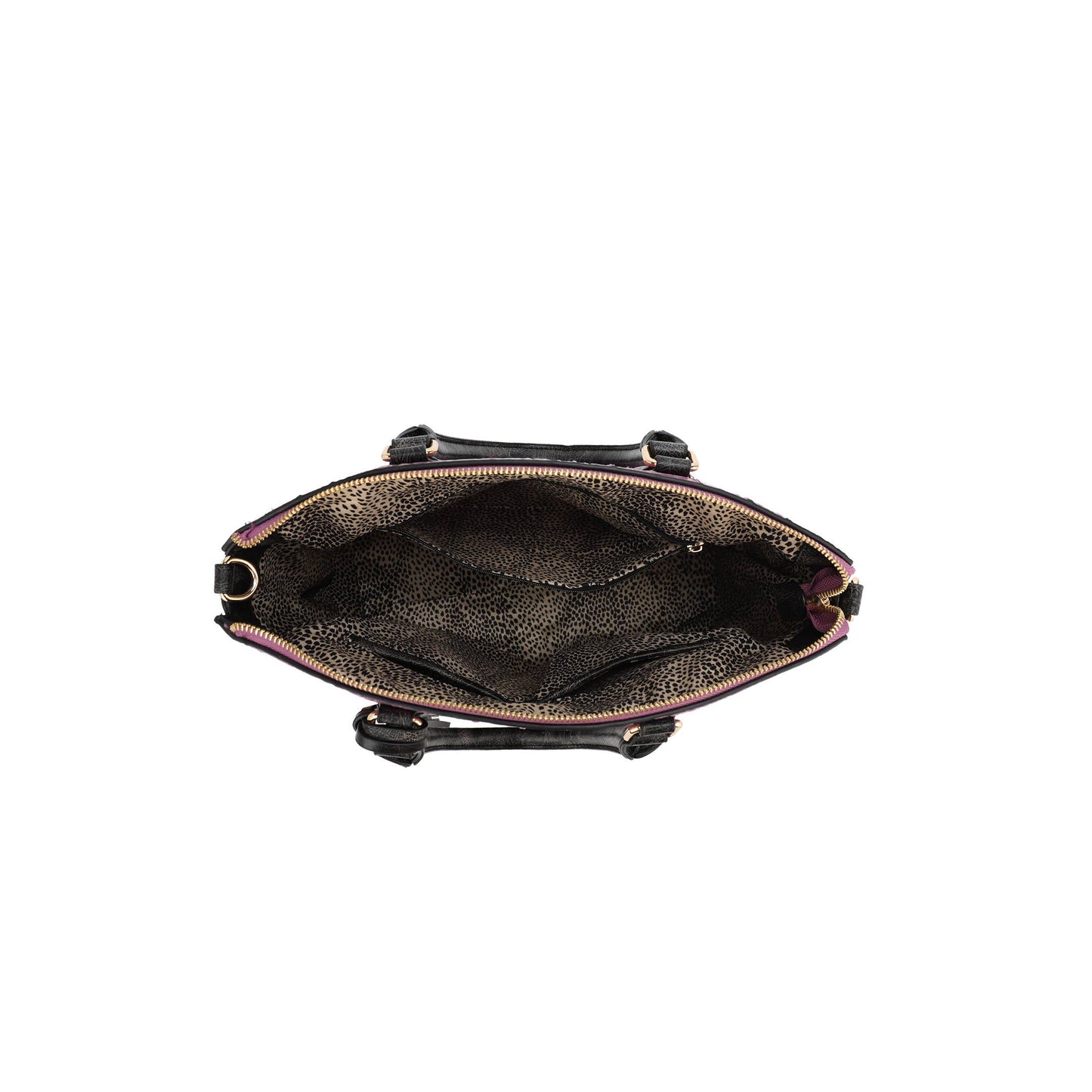 VERONICA TOTE CROC EMBOSSED TWO TONE WITH WALLET