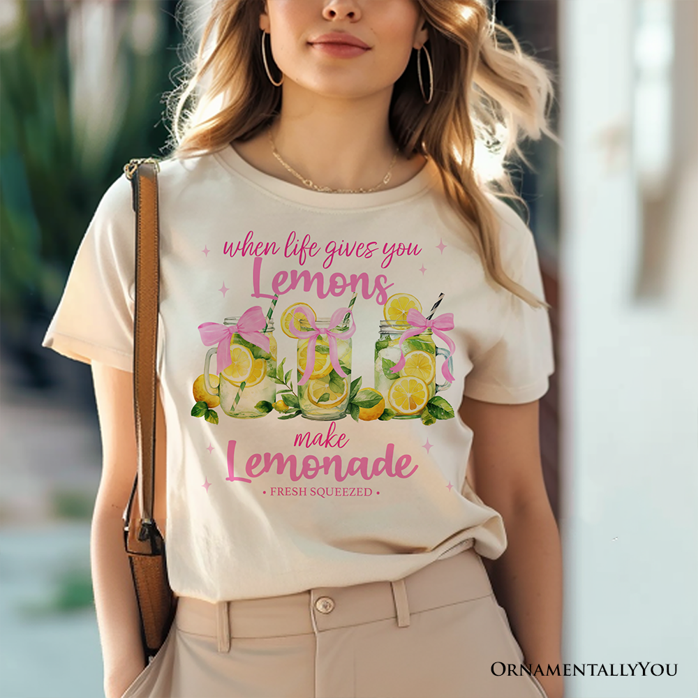 When Life Gives You Lemons Make Lemonade Summer Girl Tee