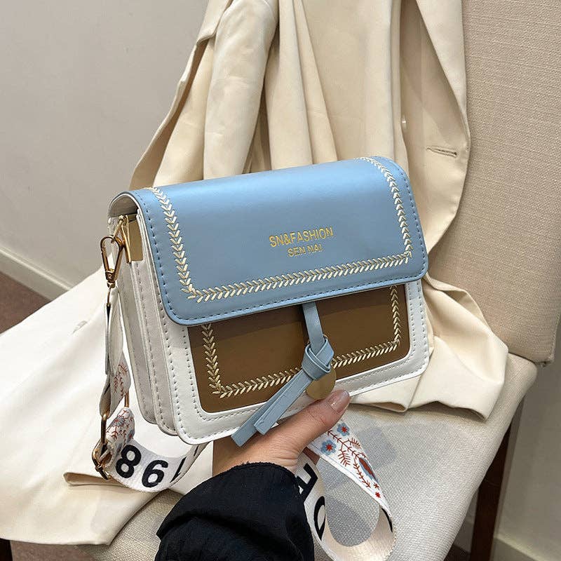 Fashion Vintage Crossbody Shoulder Bag Square
