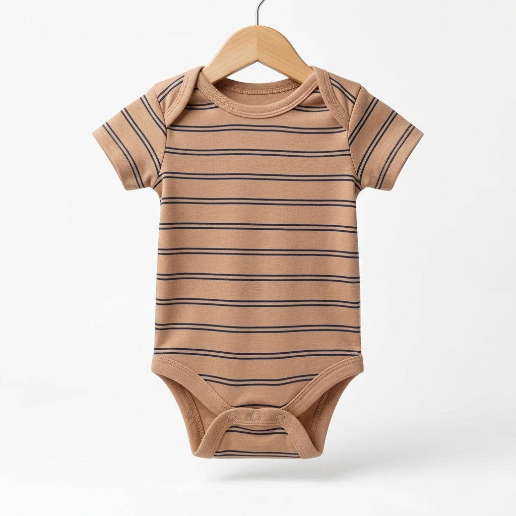 Pack of 3 Baby Bear Mommy Hugs Pattern Bodysuits