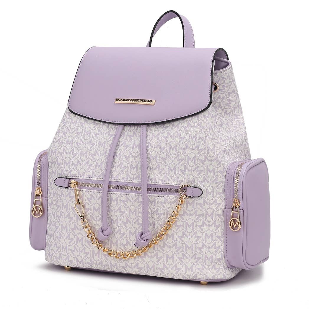 MKF Issah Backpack Women's Stylish & Functional Monogram
