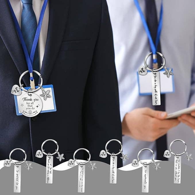 “Thank You” Keychain (Assorted Design)