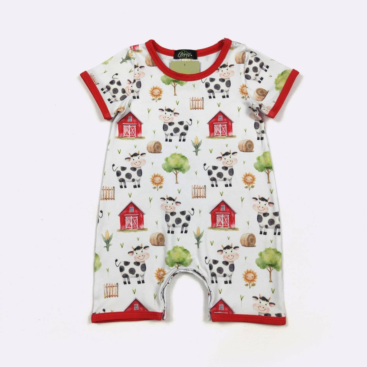 Happy Farm Boy Romper