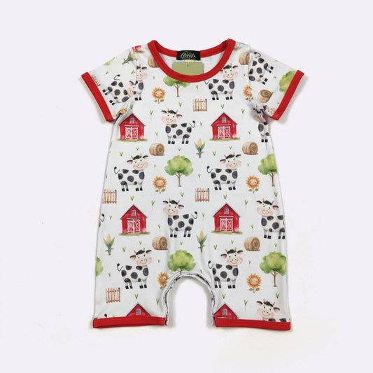 Happy Farm Boy Romper