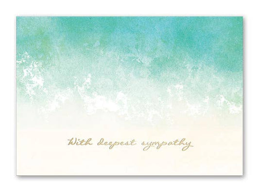Greeting Card -Ocean Sympathy