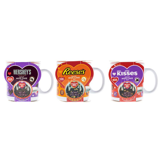 Valentine's Day Mug Cake Assortment (case)
