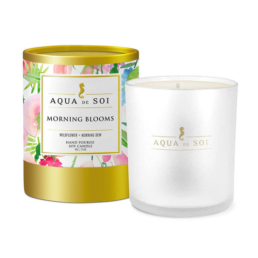 Aqua De SOi Morning Bloom 9 Oz Luxe Boxed Candle