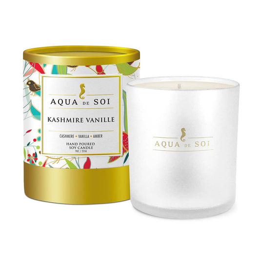 Aqua De SOi Kashmir Vanille 9 Oz Luxe Boxed Candle