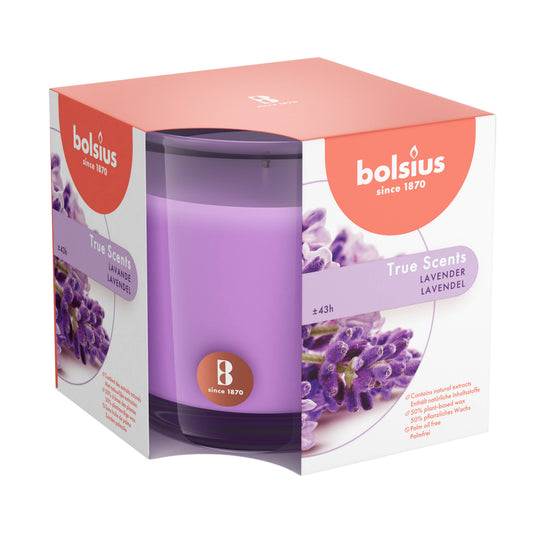 Lavender Scented Candle - 3.75 x 3.75 Inches - 43 Hours