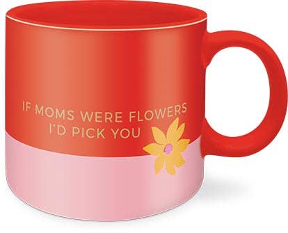 CERAMIC MUG  MODERN MOM COLORBLOCK QUOTE