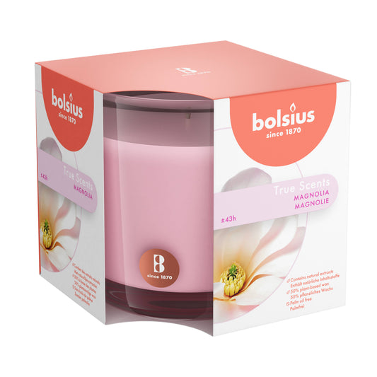 Magnolia Scented Candle - 3.75 x 3.75 Inches - 43