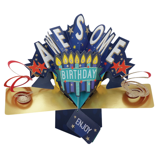 Second Nature Pop Up Awesome Birthday