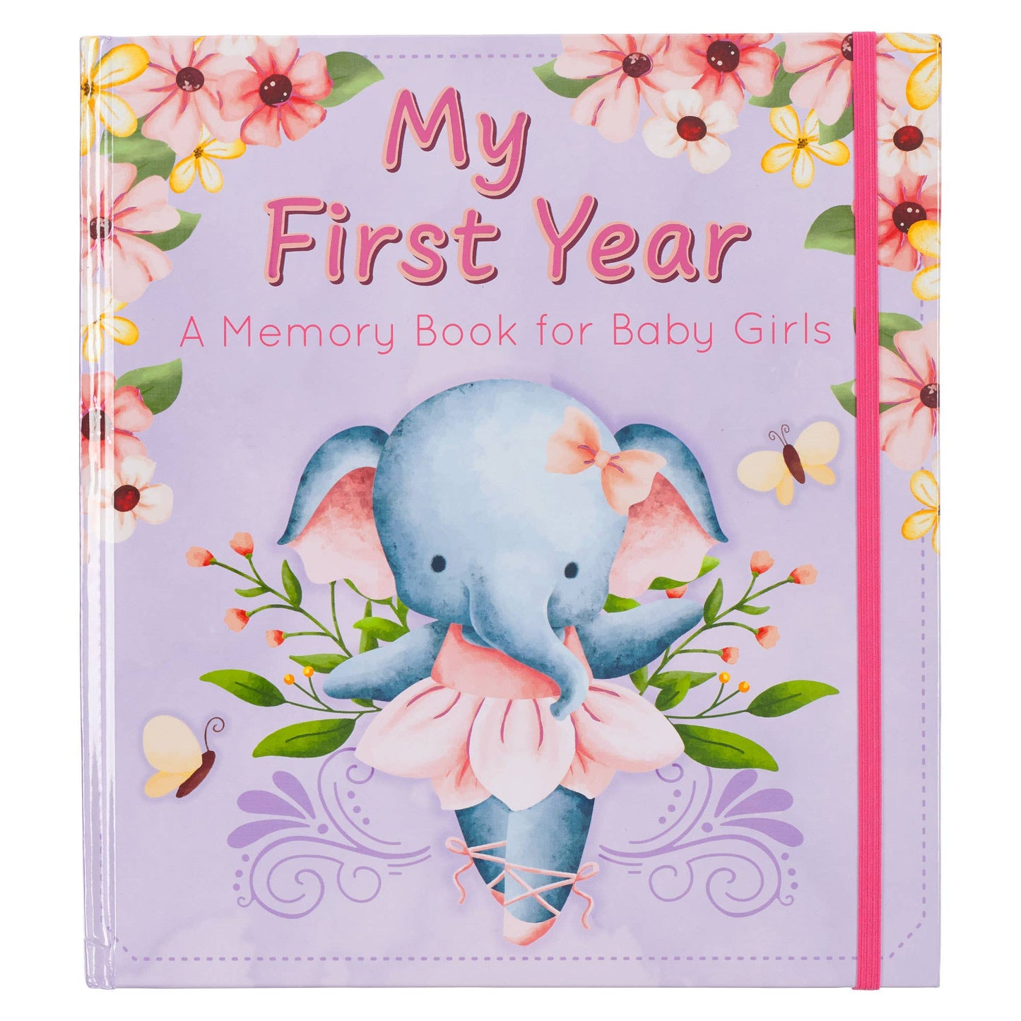My First Year Hardcover Memory Book for Baby Girls