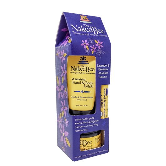 The Naked Bee - Lavender & Beeswax Absolute Gift Collection