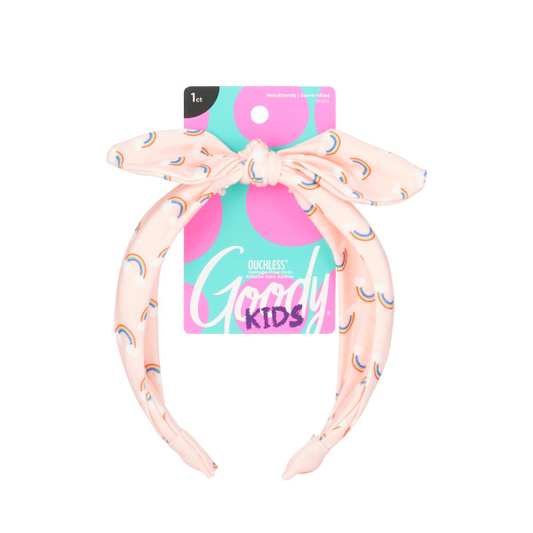 Goody Kids Knot Hb Peach Rainbow 1ct