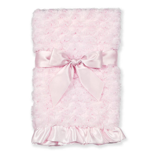 Bearington Collection - Swirly Snuggle Blanket - Pink